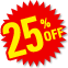 25%OFF