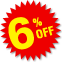 6%OFF