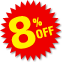 8%OFF