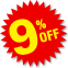 9%OFF