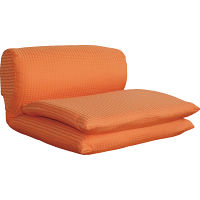 ごろ寝座椅子 オレンジ 