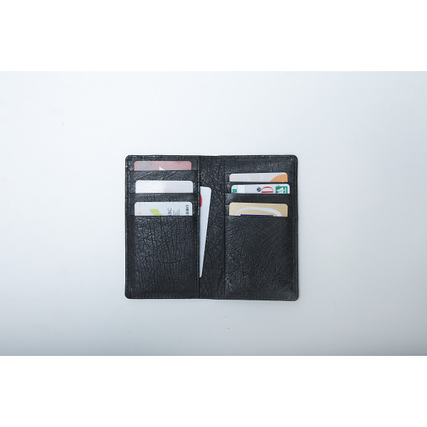 オーストリッチ　カードケース ブラックのサムネイル画像1