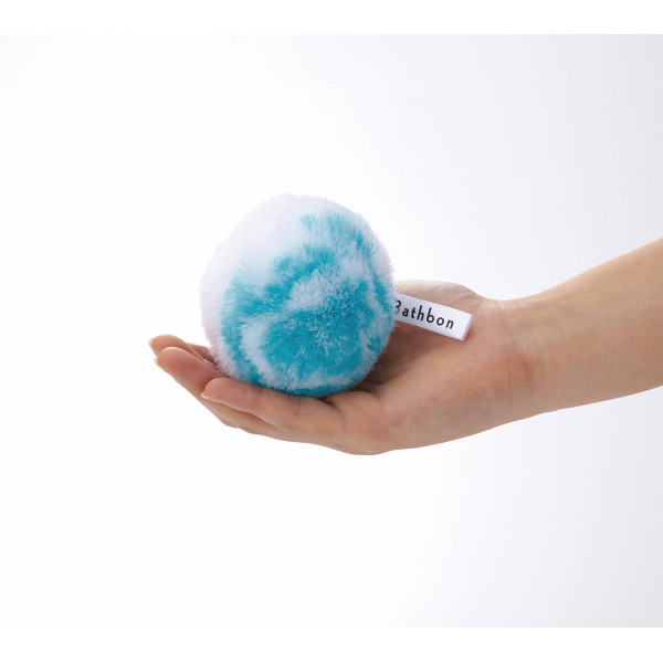 バスボンくん　洗面台すっきりポンポン抗菌（ケース付） ブルーのサムネイル画像2