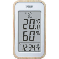 タニタ　デジタル温湿度計 ナチュラル 