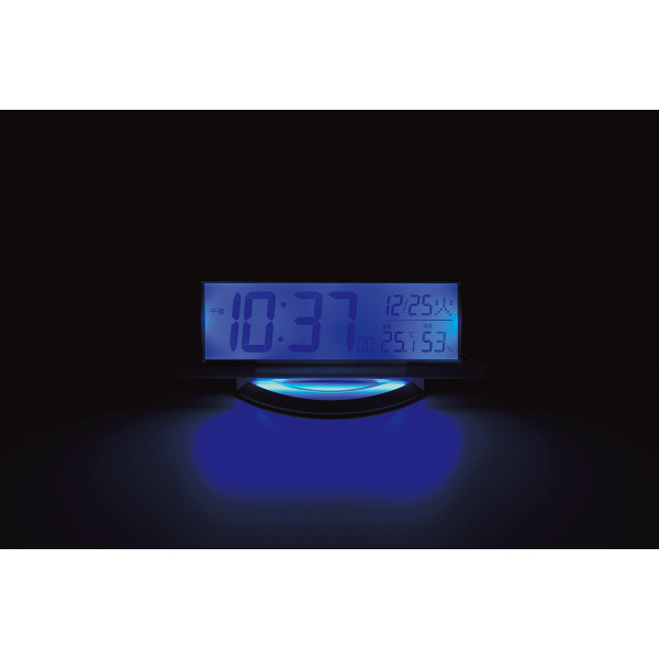 シチズン　自動点灯ライト付電波目覚まし時計のサムネイル画像1