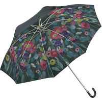 名画折りたたみ傘（晴雨兼用）アーチストブルーム フェアリーテイルフラワーズ 