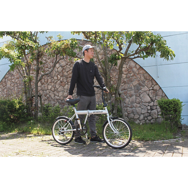 アクティブプラス　２０型折畳み自転車（ノーパンク・６段変速）のサムネイル画像2