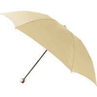 ポロ　ラルフ　ローレン　婦人折りたたみ雨傘　ＰＰロゴジャガード ベージュ 