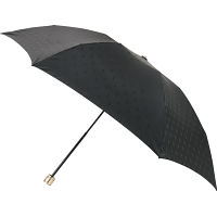 ポロ　ラルフ　ローレン　婦人折りたたみ雨傘　ＰＰロゴジャガード ブラック 