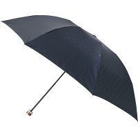 ポロ　ラルフ　ローレン　紳士折りたたみ雨傘　ＰＰロゴジャガード ディープブルー 