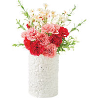 【母の日専用】フラワーミッフィー　お花いっぱいフラワーベース　アートフラワーギフ