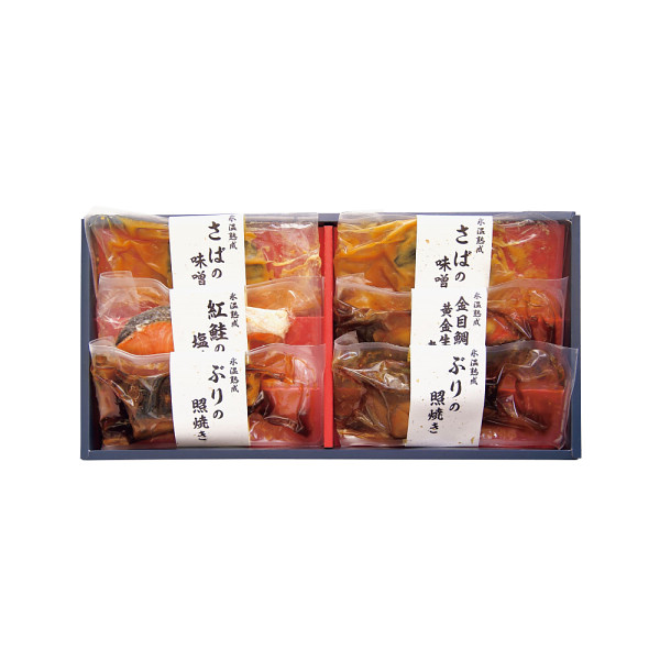 氷温熟成　煮魚・焼魚ギフトセット（６切）のサムネイル画像1
