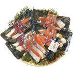 塩釜水産　紅鮭食べ比べ【（大辛）１５０ｇ×１・（辛口）１２０ｇ×２、（甘口）１３０ｇ×２】