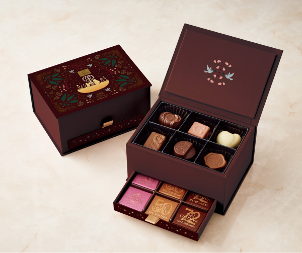 シャディ100周年　リト＠葉っぱ切り絵／ゴディバ グランプラス