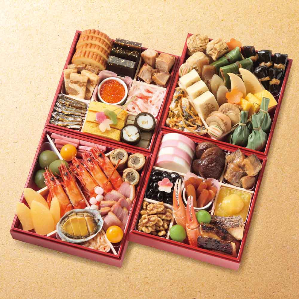 京菜味のむら「雅」四段重