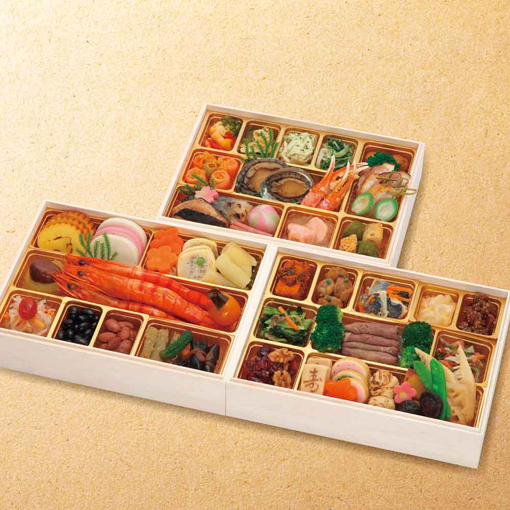 丸の内１丁目 日本料理店 しち十二候 和風おせち「豊穣」三段重