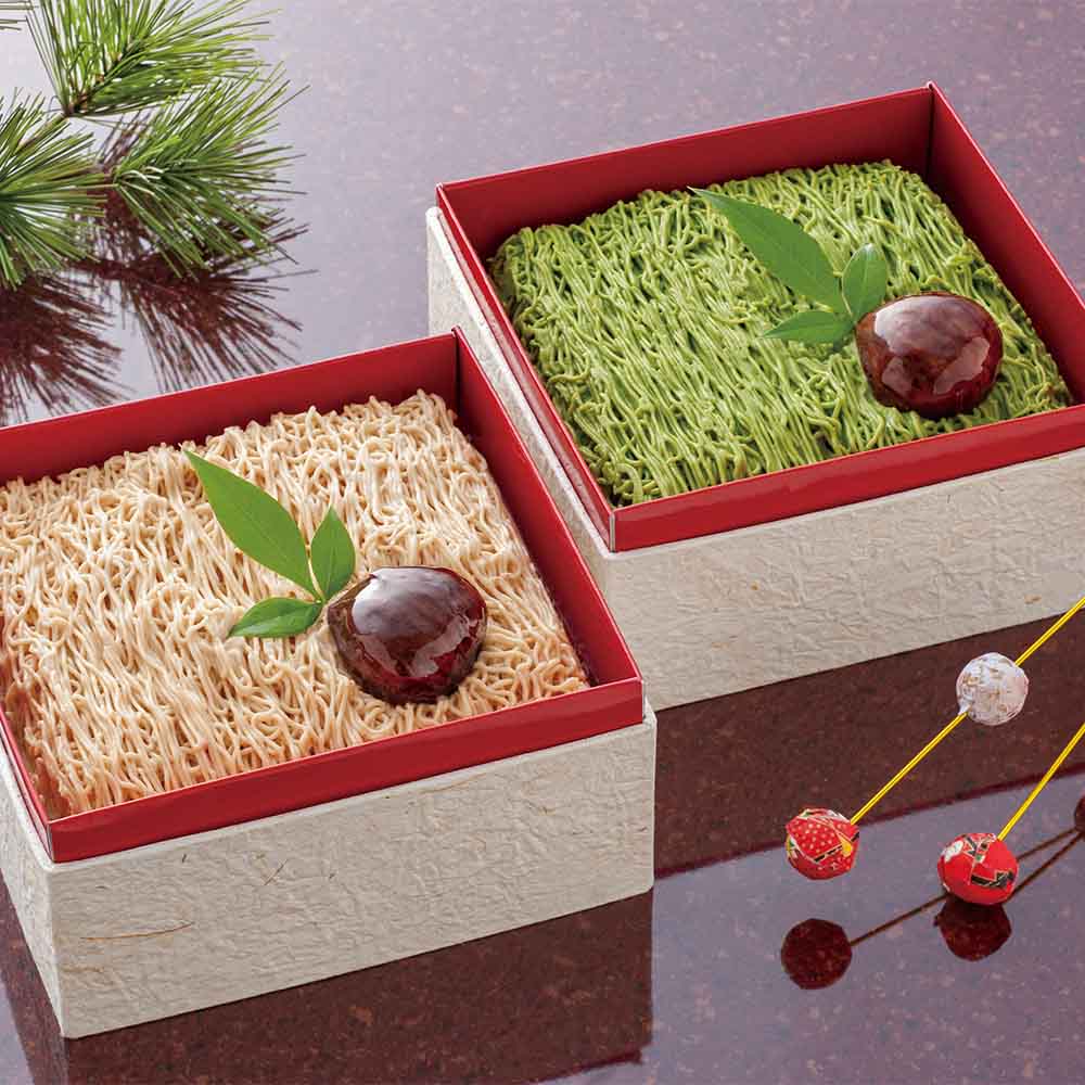 たん熊北店　和栗のモンブラン重