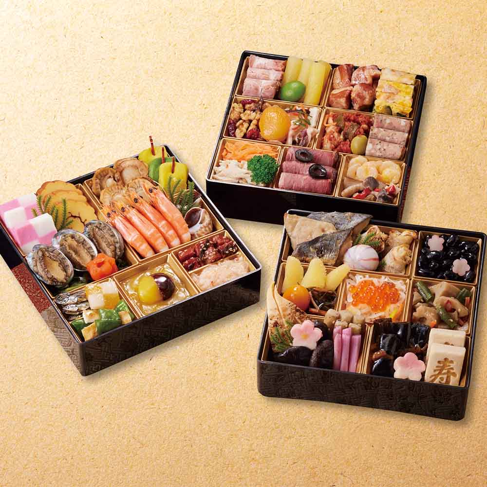 京都しょうざん和洋おせち料理「紙屋川光悦」三段重