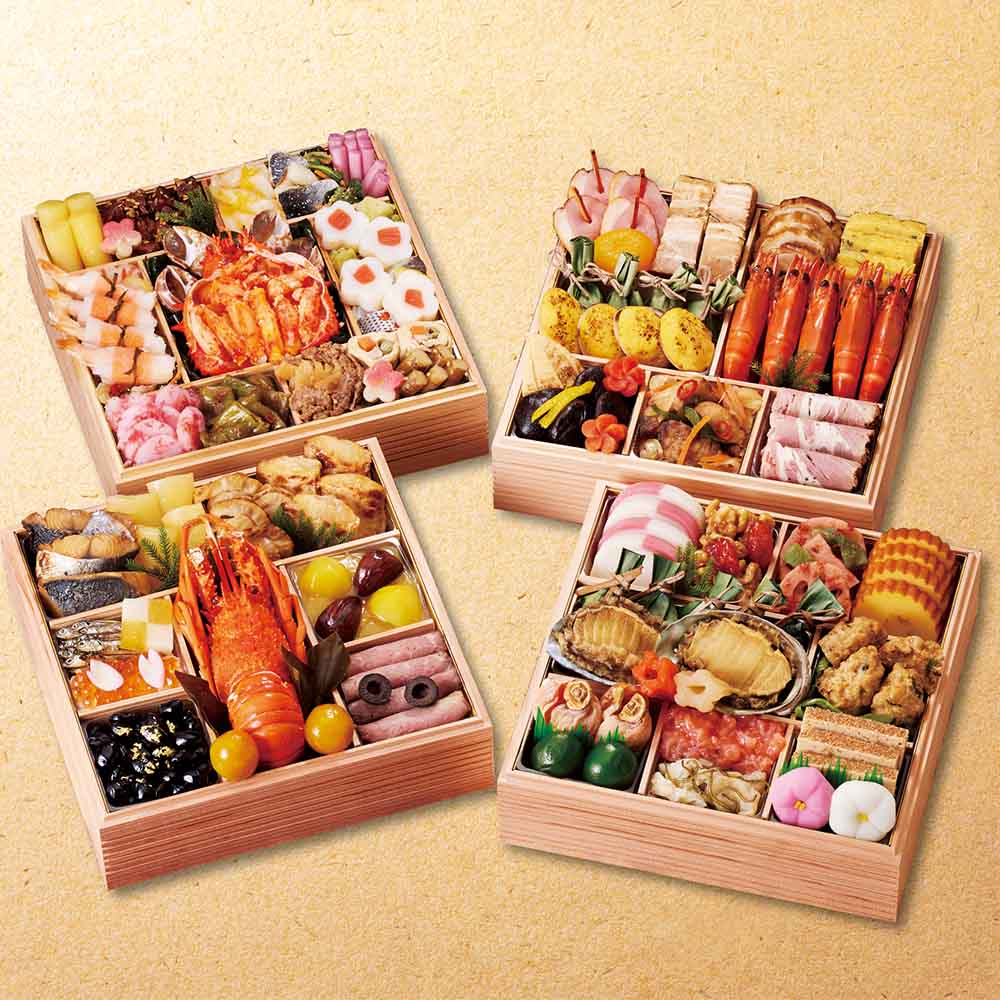 京都しょうざん和風おせち料理「千寿閣」与段重