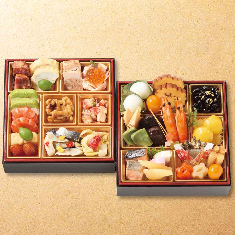 奥城崎シーサイドホテル二段重