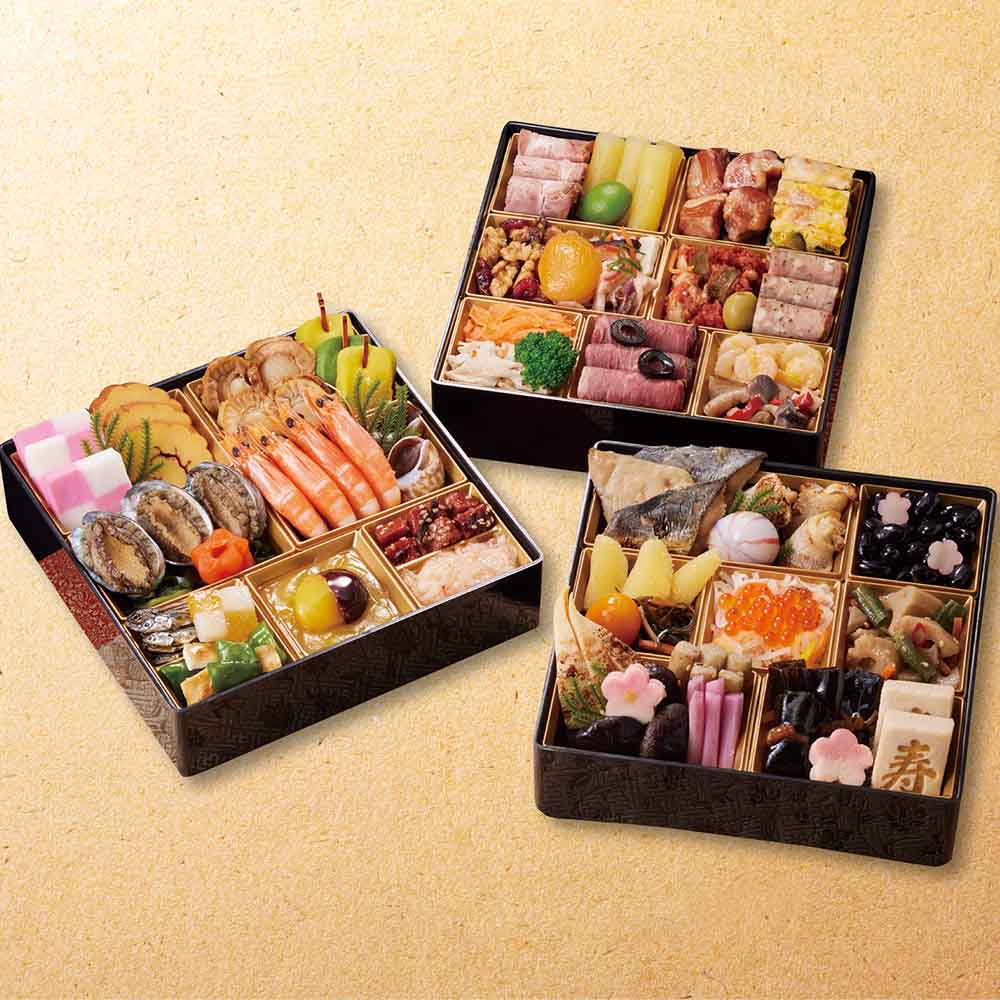 京都しょうざん和洋おせち料理「紙屋川光悦」三段重