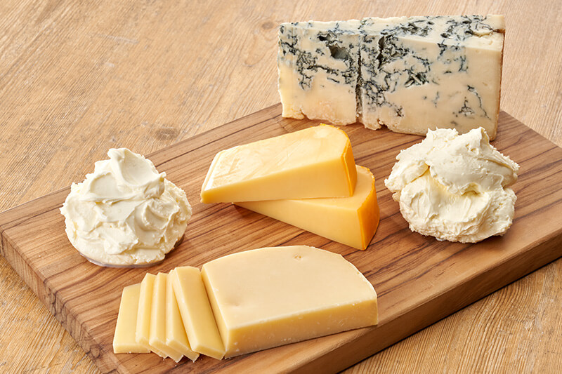 5種類のチーズをふんだんに使用