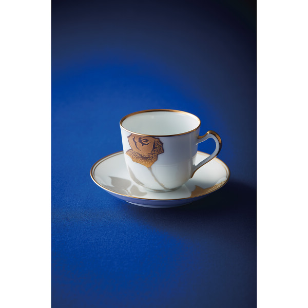 大倉陶園　コーヒー碗皿のサムネイル画像3