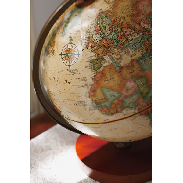 リプルーグル地球儀　チェスター型　日本語版 ブラウンのサムネイル画像7