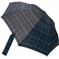ケンショウ・アベ　先染格子ミニ折りたたみ傘