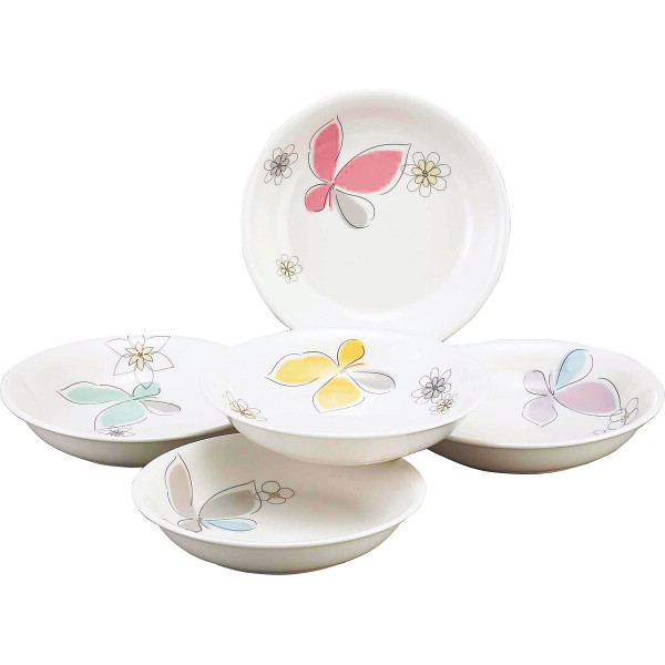 ハナエモリ　ペタル　パスタカレー皿５枚セットの商品画像
