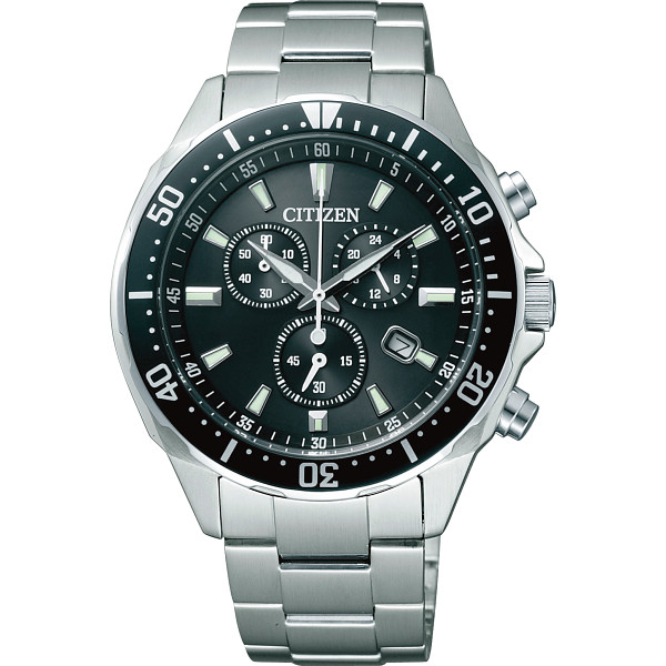 シチズン　ソーラーメンズ腕時計 ブラックの商品画像