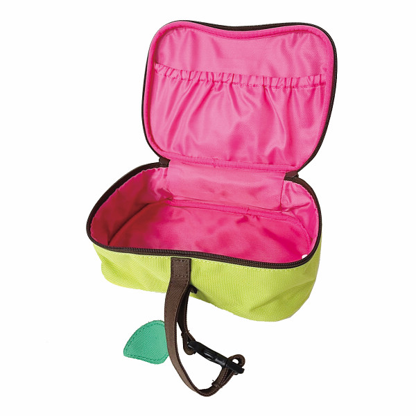 ハンナフラ　りんごマルチポーチ（おむつポーチ） アップルグリーンのサムネイル画像1