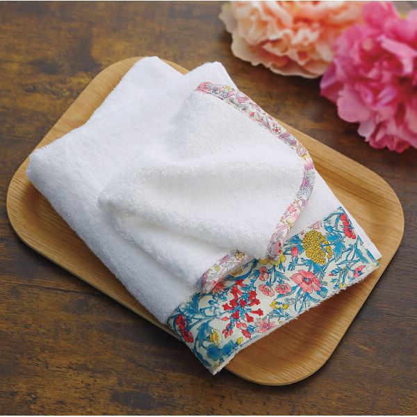 プリマロゼッタ　フェイスタオル・ミニハンカチセットのサムネイル画像1