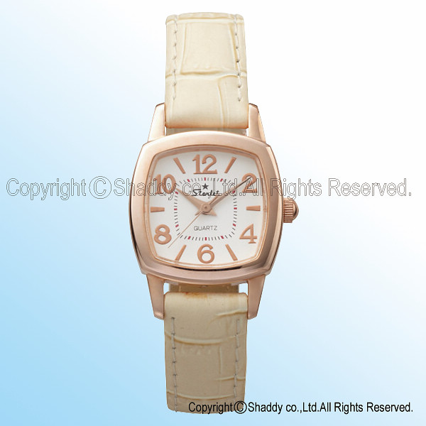 スターレット　ドレスレディース腕時計 ピンクゴールドの商品画像
