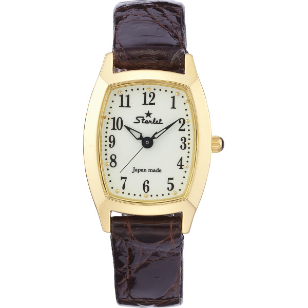 スターレット　ドレスレディース腕時計 ブラウンの商品画像
