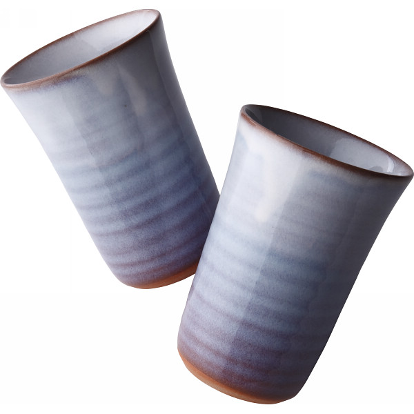 萩焼　萩紫　ペアフリーカップのサムネイル画像4