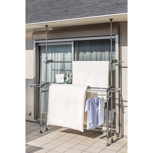 セキスイ　ステンレスベランダ用ものほし台のサムネイル画像1