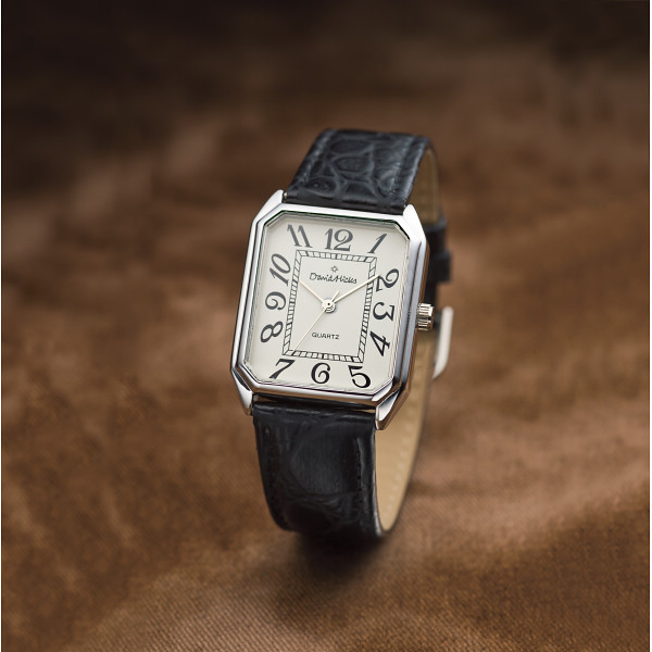 デビッドヒックス　メンズ腕時計 ホワイト文字盤のサムネイル画像1