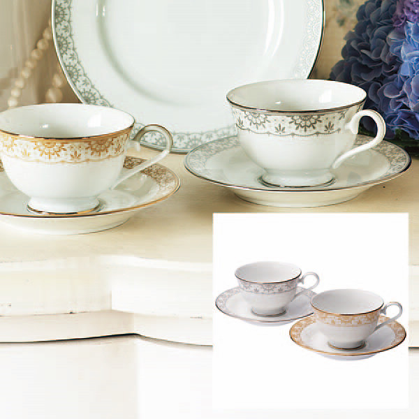 ナルミ　アウ＆プティ　ペアティー・コーヒー碗皿の商品画像