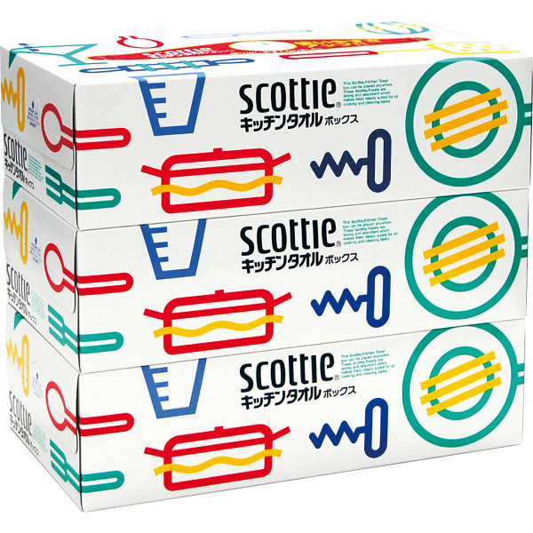 スコッティ　キッチンタオルボックス（７５Ｗ・３箱）の商品画像