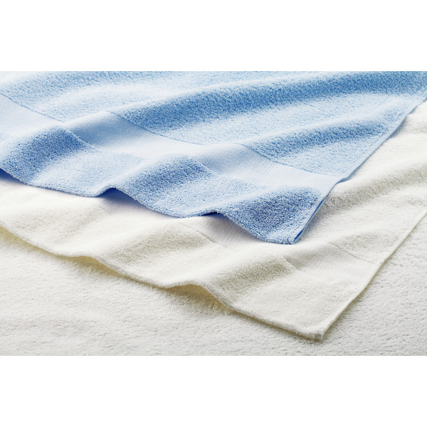 泉州こだわりタオル　本晒し　タオルケット ブルーのサムネイル画像1