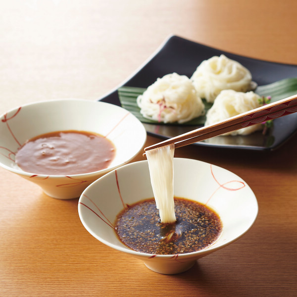 こだわりつけ麺つゆで食べる三輪素麺 シャディギフトモール