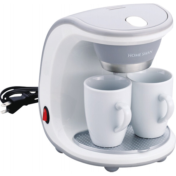ホームスワン　コーヒーメーカー（２カップ） 白の商品画像