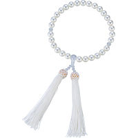 パール念珠 ホワイト 