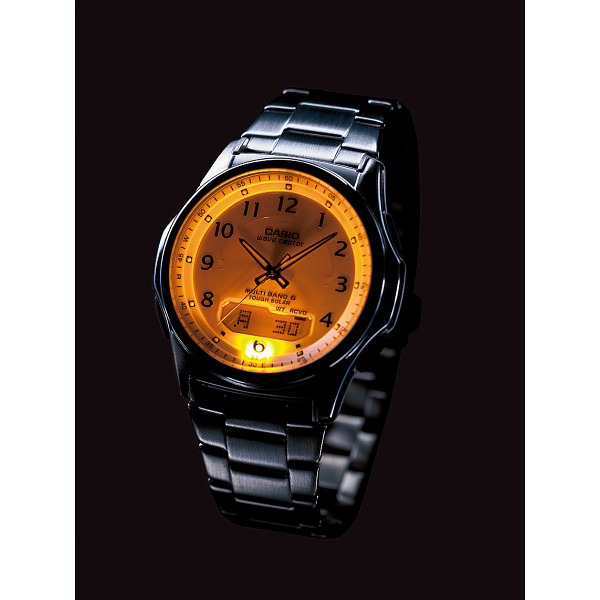 カシオ　ソーラー電波腕時計のサムネイル画像1