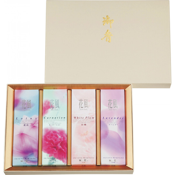 日本香堂　花風　進物　四種入の商品画像
