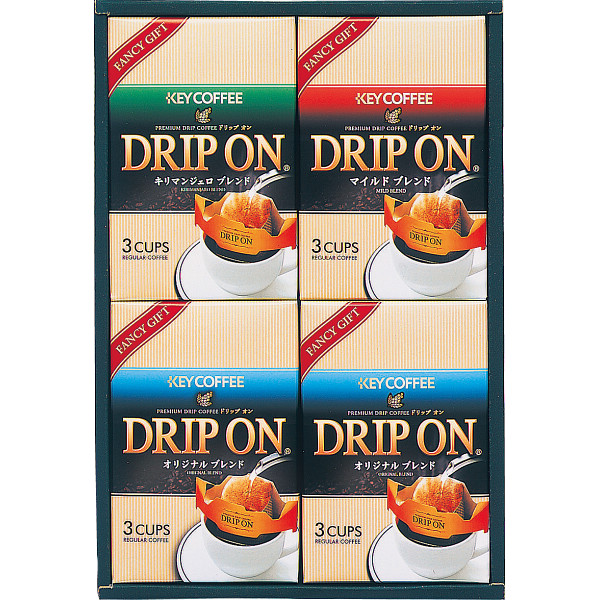 キーコーヒー　ドリップオン　レギュラーコーヒーギフト（１２袋）の商品画像