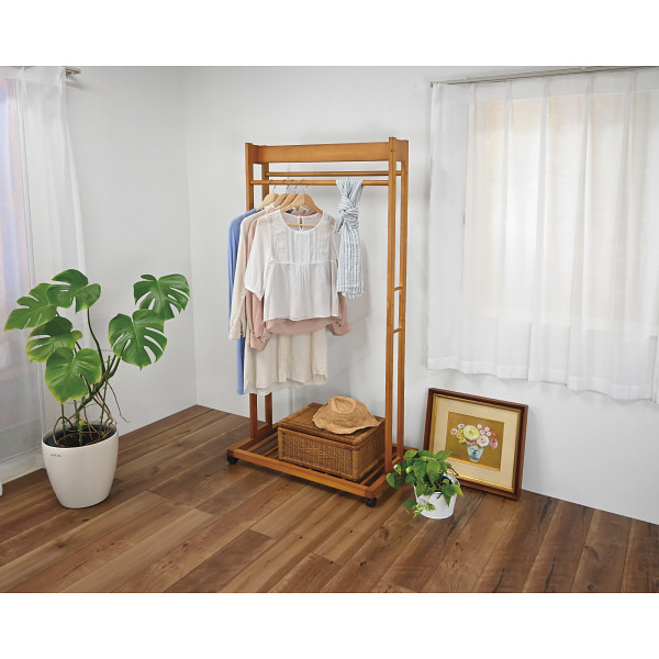 天然木ダブルハンガーのサムネイル画像1