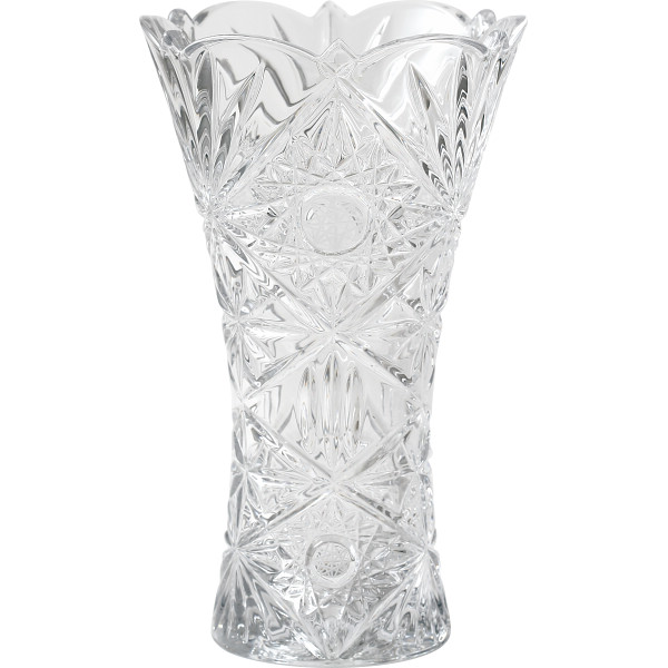 ボヘミアクリスタル ハンドカット花瓶 | シャディギフトモール