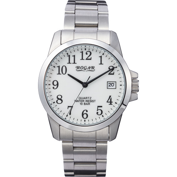 ロガール　メンズ腕時計 ホワイト文字盤の商品画像